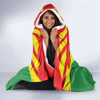 Football Guyana Hooded Blanket Golden Jaguars