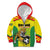 Custom Football Guyana Kid Hoodie Golden Jaguars