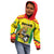 Custom Football Guyana Kid Hoodie Golden Jaguars