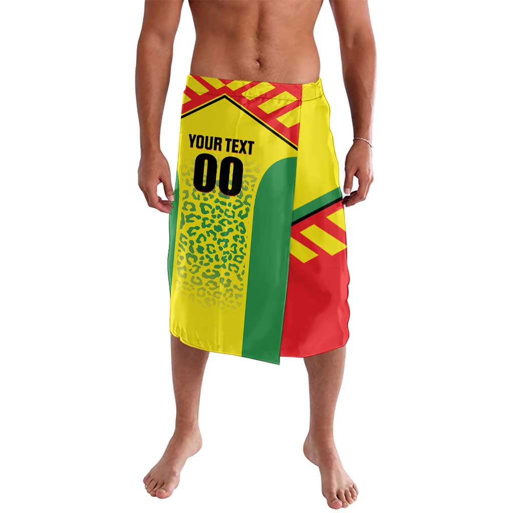 Custom Football Guyana Lavalava Golden Jaguars