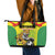 Football Guyana Leather Tote Bag Golden Jaguars