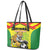 Football Guyana Leather Tote Bag Golden Jaguars