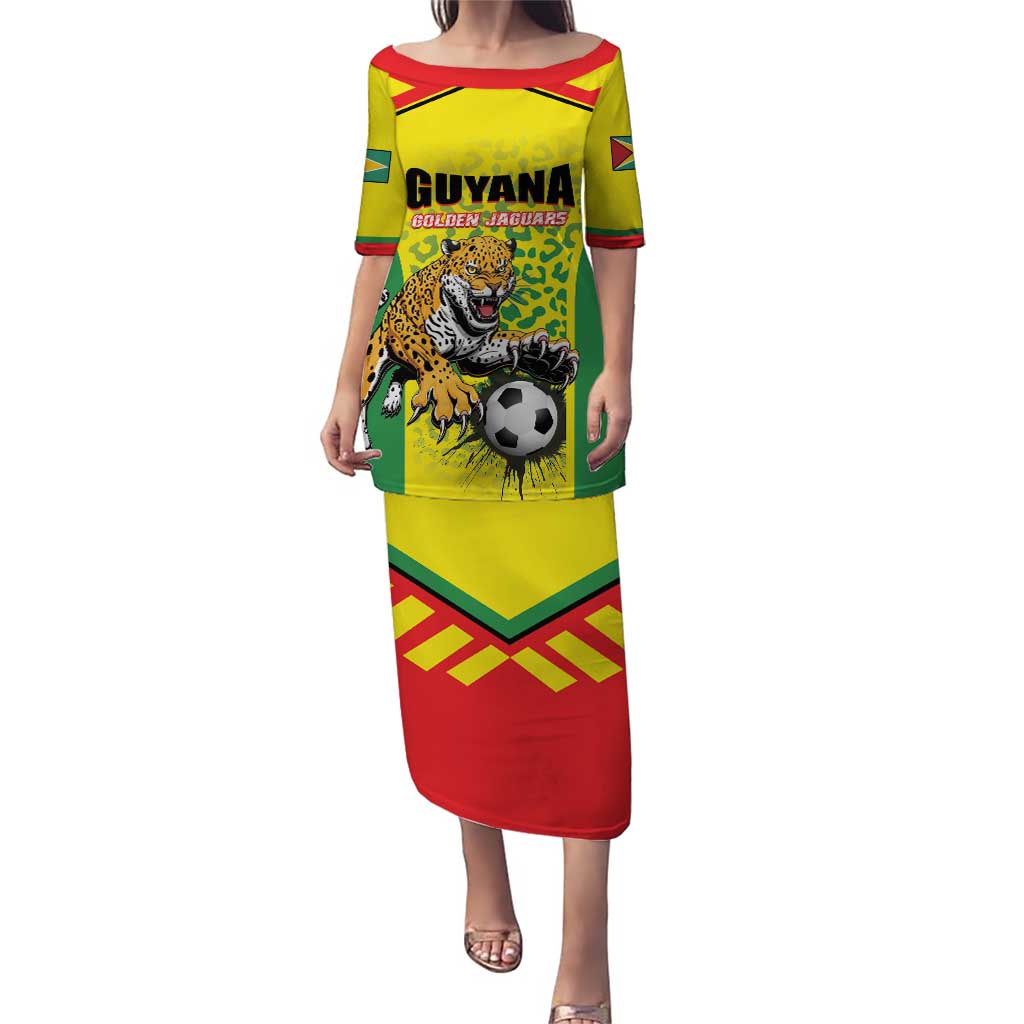 Custom Football Guyana Puletasi Golden Jaguars