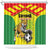 Football Guyana Shower Curtain Golden Jaguars