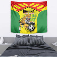 Football Guyana Tapestry Golden Jaguars