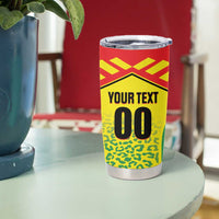 Custom Football Guyana Tumbler Cup Golden Jaguars