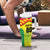 Custom Football Guyana Tumbler With Handle Golden Jaguars