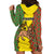 Ethiopia Hoodie Dress Ethiopian Lion Of Judah With African Pattern - Wonder Print Shop