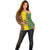 Personalised Ethiopia Off Shoulder Sweater Ethiopian Lion Of Judah With African Pattern - Wonder Print Shop