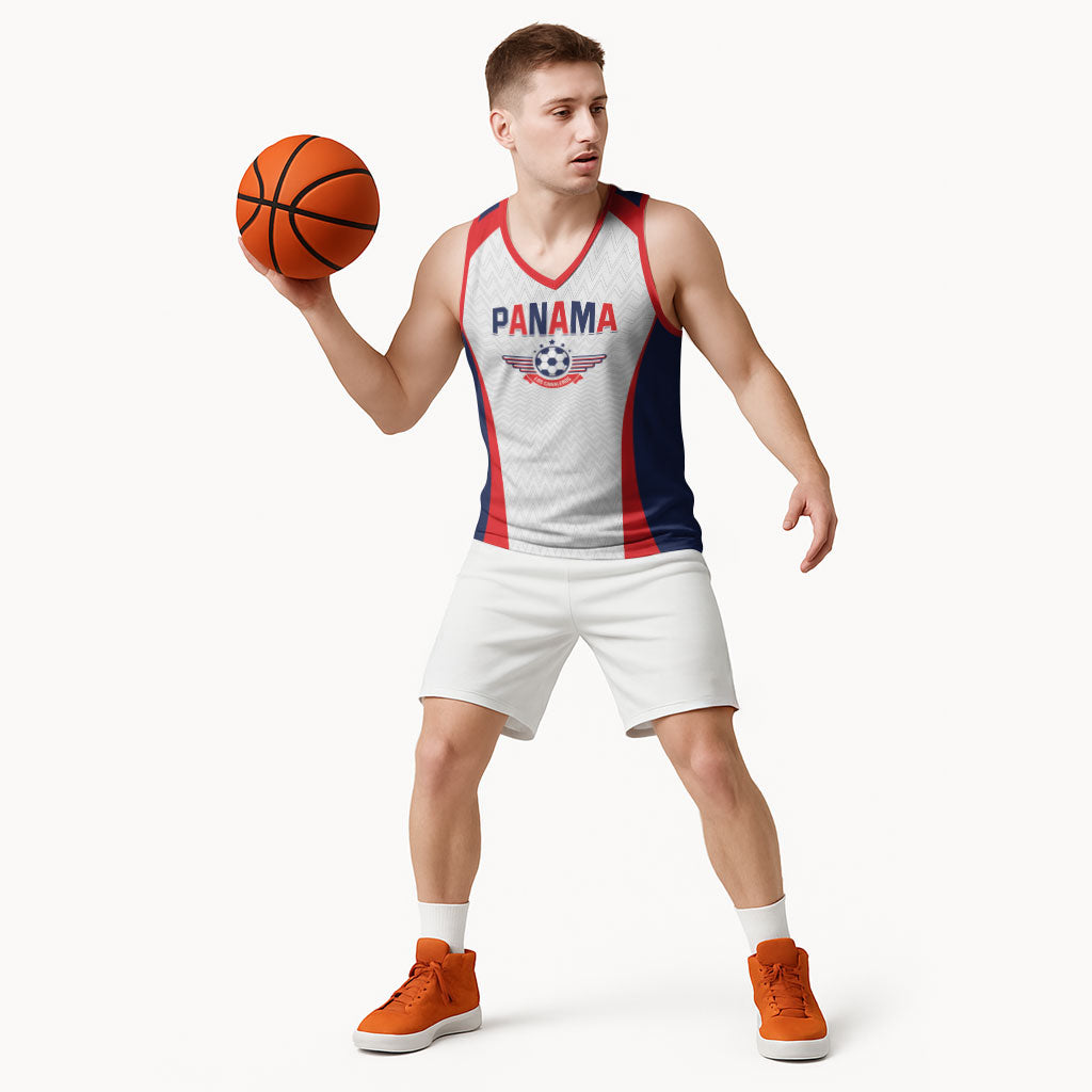 Custom Panama 2026 World Football Basketball Jersey Los Canaleros Go