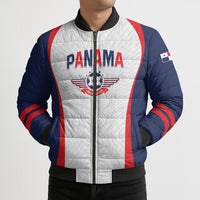 Custom Panama 2026 World Football Bomber Puffer Jacket Los Canaleros Go
