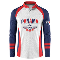 Custom Panama 2026 World Football Button Sweatshirt Los Canaleros Go