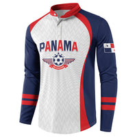 Custom Panama 2026 World Football Button Sweatshirt Los Canaleros Go