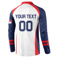 Custom Panama 2026 World Football Button Sweatshirt Los Canaleros Go
