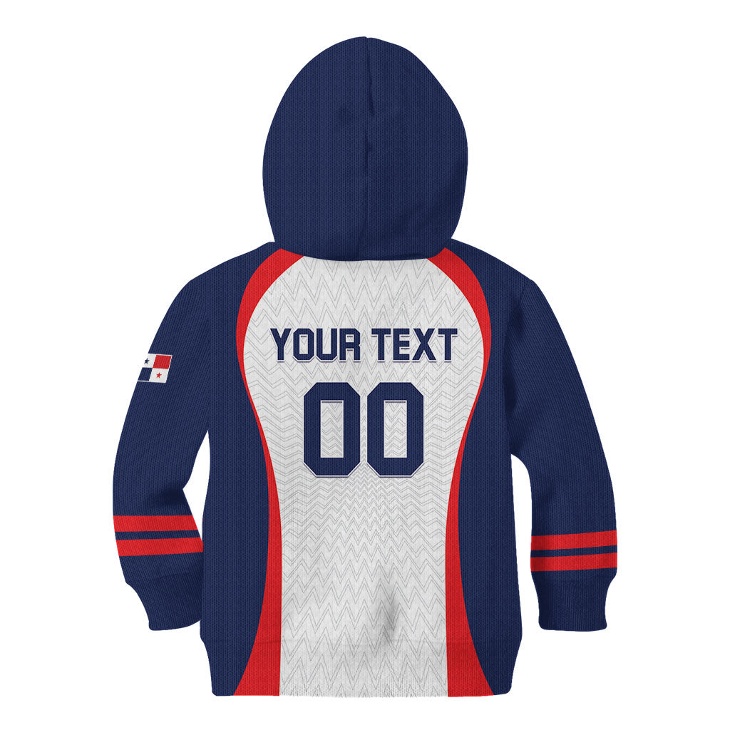 Custom Panama 2026 World Football Kid Hoodie Los Canaleros Go