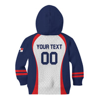 Custom Panama 2026 World Football Kid Hoodie Los Canaleros Go