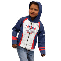 Custom Panama 2026 World Football Kid Hoodie Los Canaleros Go