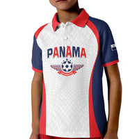 Custom Panama 2026 World Football Kid Polo Shirt Los Canaleros Go