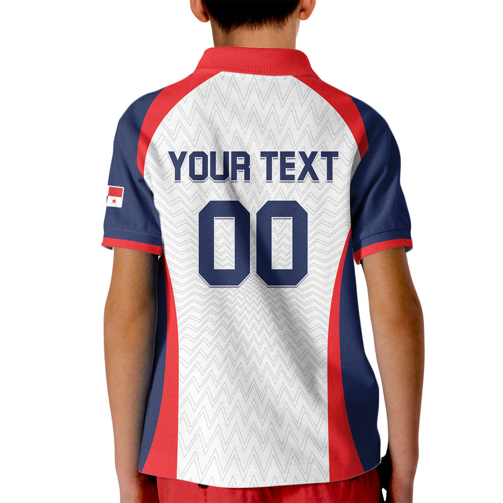 Custom Panama 2026 World Football Kid Polo Shirt Los Canaleros Go