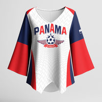 Custom Panama 2026 World Football Kimono Sleeve Blouse Los Canaleros Go