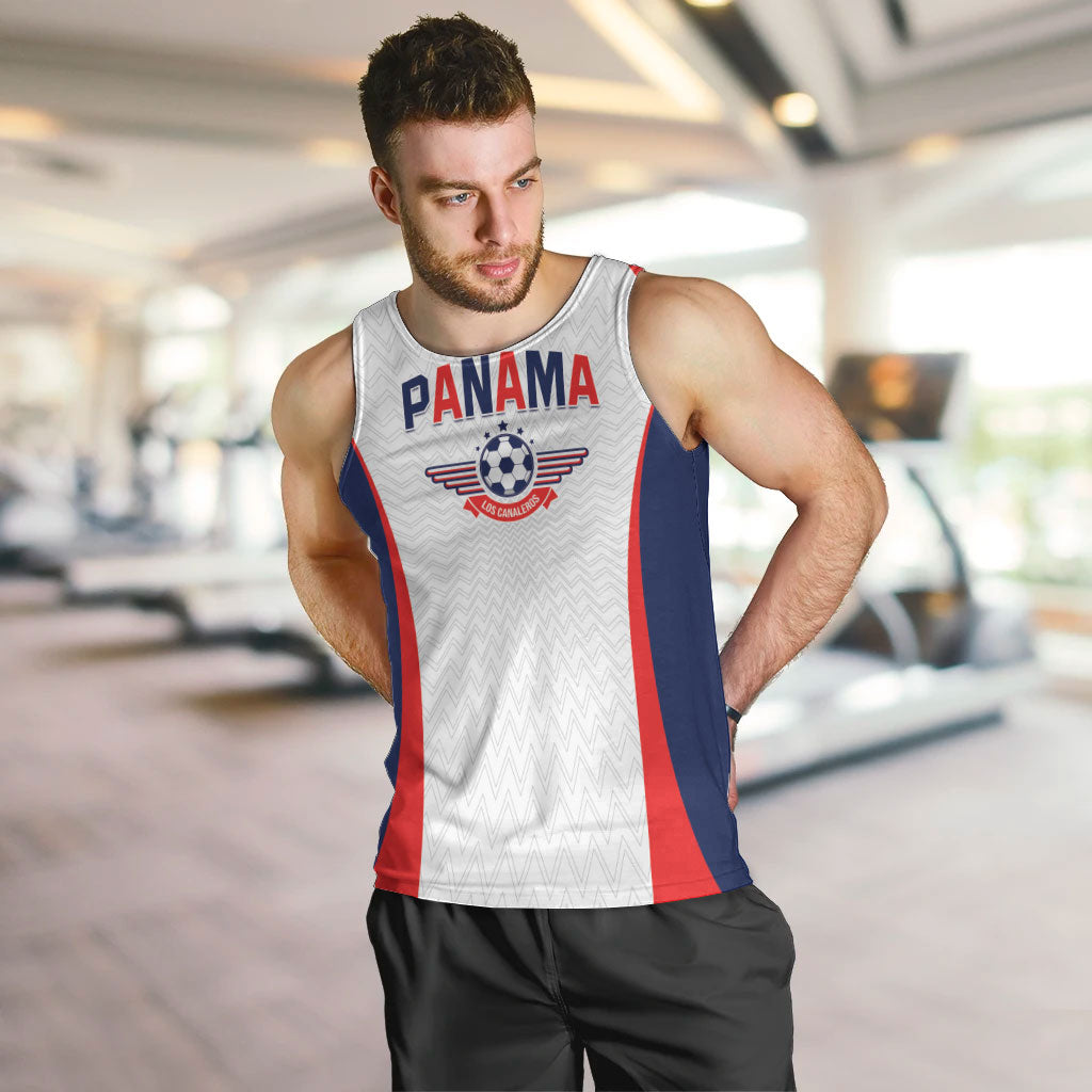 Custom Panama 2026 World Football Men Tank Top Los Canaleros Go