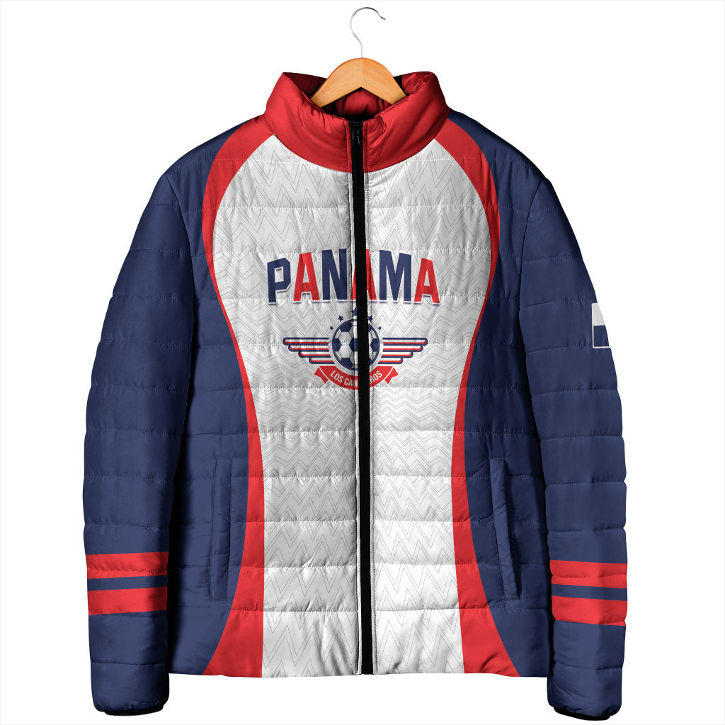 Custom Panama 2026 World Football Padded Jacket Los Canaleros Go