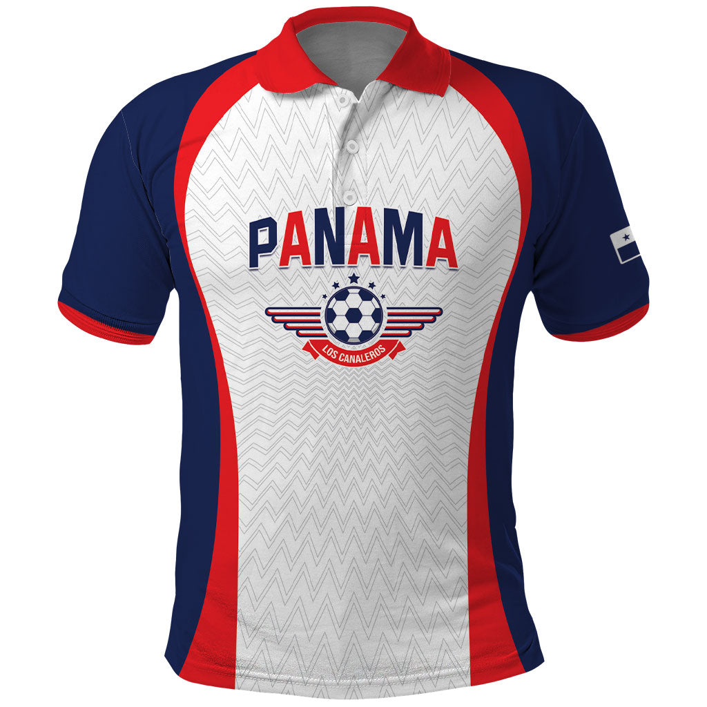 Custom Panama 2026 World Football Polo Shirt Los Canaleros Go