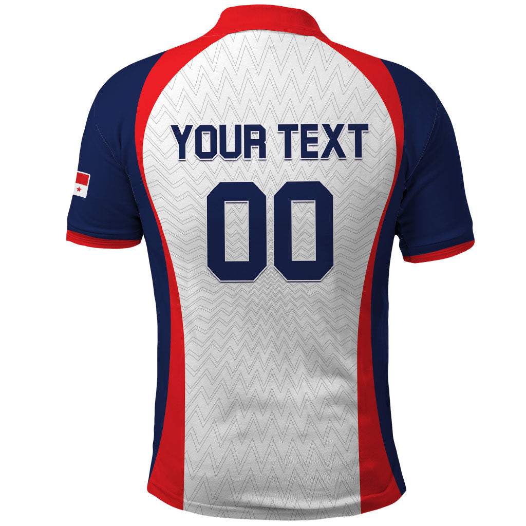 Custom Panama 2026 World Football Polo Shirt Los Canaleros Go