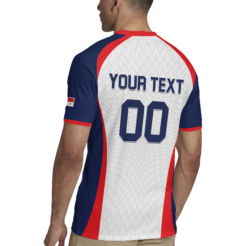 Custom Panama 2026 World Football Rugby Jersey Los Canaleros Go
