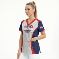 Custom Panama 2026 World Football Scrub Top Los Canaleros Go