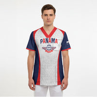 Custom Panama 2026 World Football Scrub Top Los Canaleros Go
