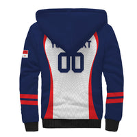 Custom Panama 2026 World Football Sherpa Hoodie Los Canaleros Go