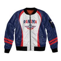 Custom Panama 2026 World Football Sleeve Zip Bomber Jacket Los Canaleros Go