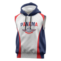 Custom Panama 2026 World Football Sleeveless Hoodie Los Canaleros Go