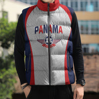 Custom Panama 2026 World Football Sleeveless Puffer Jacket Los Canaleros Go