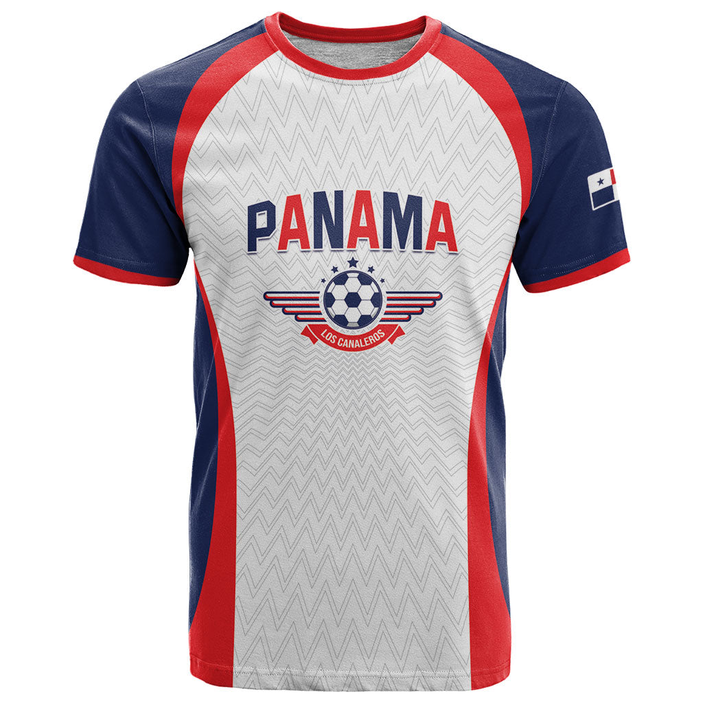 Custom Panama 2026 World Football T Shirt Los Canaleros Go