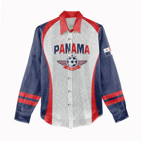 Custom Panama 2026 World Football Women Casual Shirt Los Canaleros Go