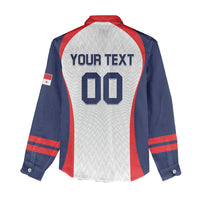 Custom Panama 2026 World Football Women Casual Shirt Los Canaleros Go