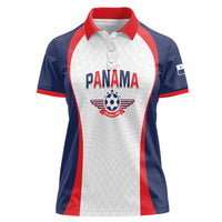 Custom Panama 2026 World Football Women Polo Shirt Los Canaleros Go