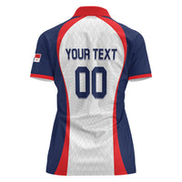 Custom Panama 2026 World Football Women Polo Shirt Los Canaleros Go