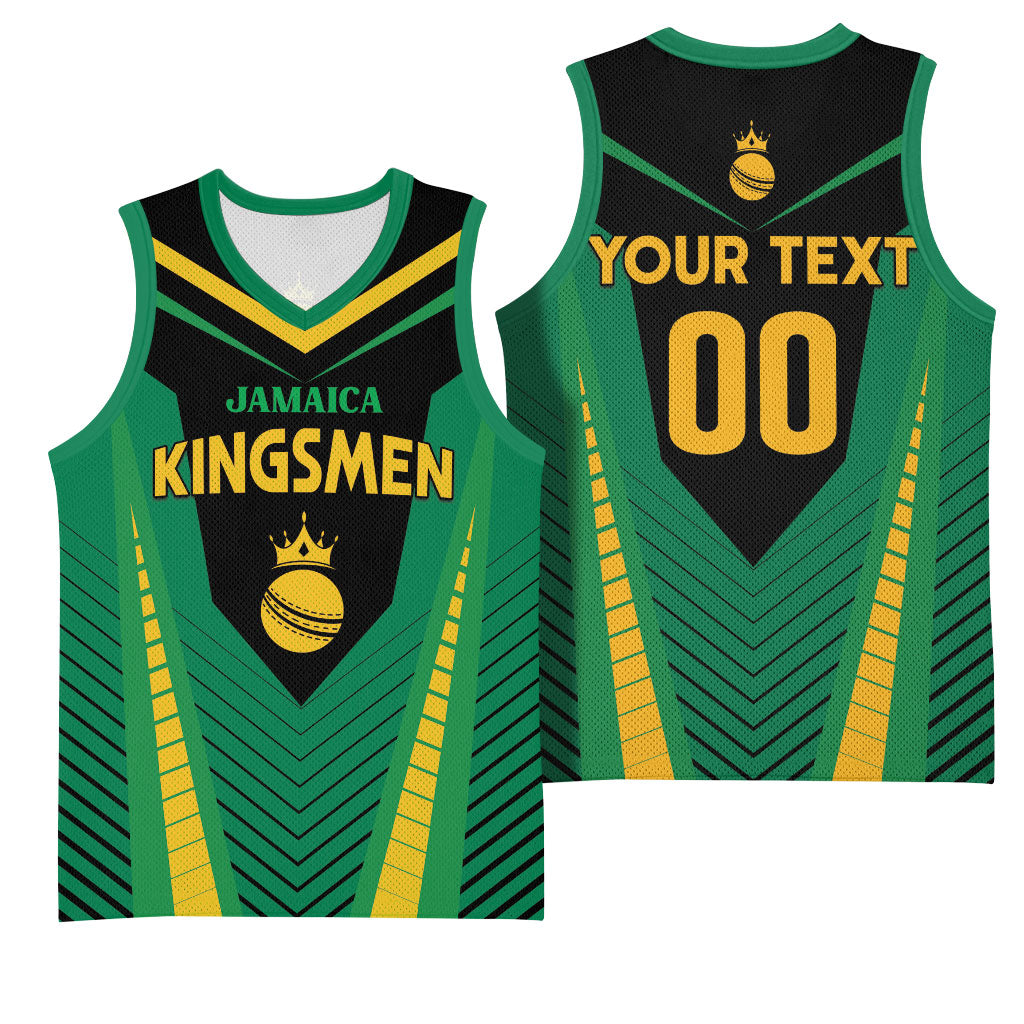 Custom Jamaica 2026 Cricket Kingsmen Basketball Jersey We Are Tallawah
