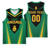 Custom Jamaica 2026 Cricket Kingsmen Basketball Jersey We Are Tallawah
