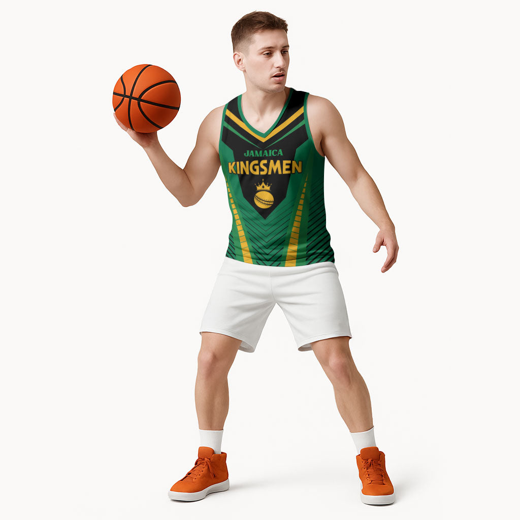 Custom Jamaica 2026 Cricket Kingsmen Basketball Jersey We Are Tallawah