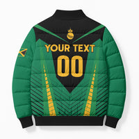 Custom Jamaica 2026 Cricket Kingsmen Bomber Puffer Jacket We Are Tallawah