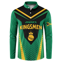 Custom Jamaica 2026 Cricket Kingsmen Button Sweatshirt We Are Tallawah