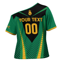 Custom Jamaica 2026 Cricket Kingsmen Cross Shoulder Shirt We Are Tallawah