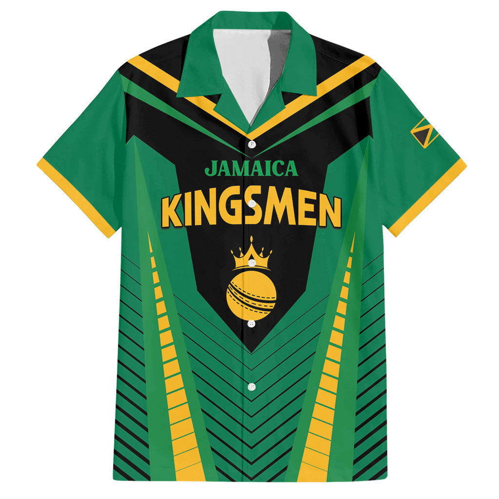 Custom Jamaica 2026 Cricket Kingsmen Hawaiian Shirt We Are Tallawah