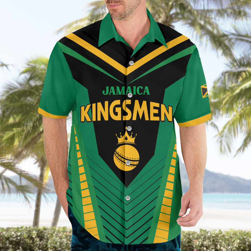 Custom Jamaica 2026 Cricket Kingsmen Hawaiian Shirt We Are Tallawah