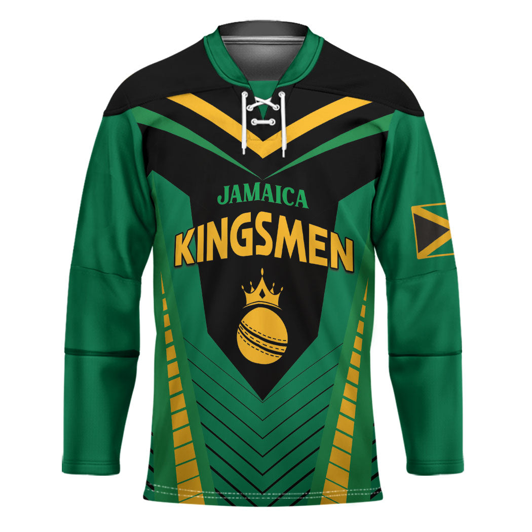 Custom Jamaica 2026 Cricket Kingsmen Hockey Jersey We Are Tallawah