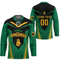 Custom Jamaica 2026 Cricket Kingsmen Hockey Jersey We Are Tallawah
